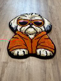 Image 2 of Shih Tzu Handmade Tufted Rug