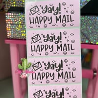 Image 1 of Yay! Happy Mail stickers 