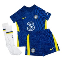 Chelsea 2021-22 Home Football Mini Kit