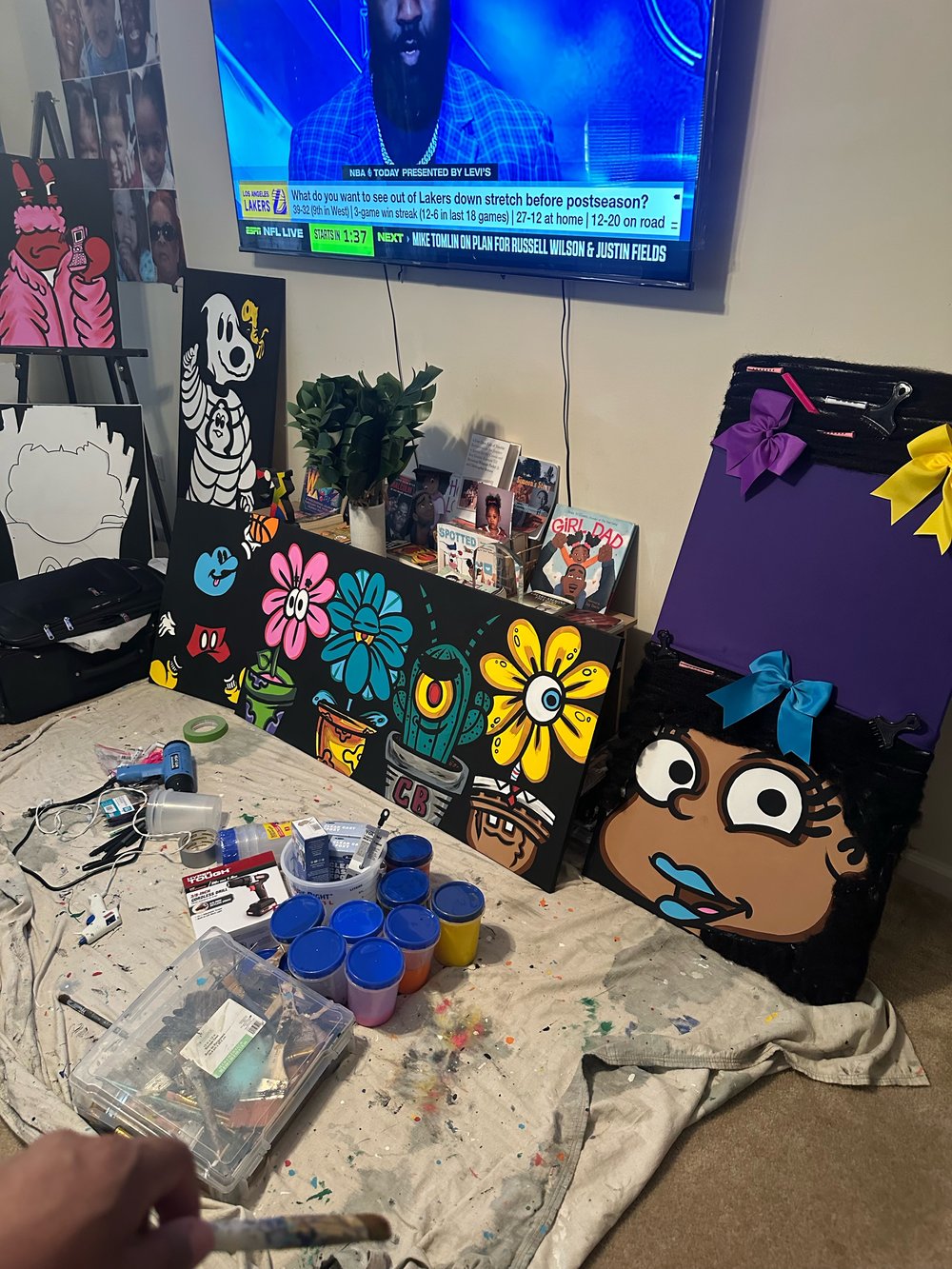 3D Melanin Sue Canvas