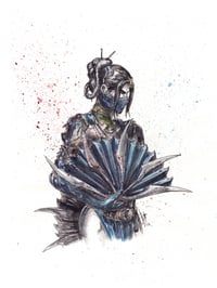 Image 2 of 5-Print Set Mortal Kombat 6x8 Signed Art Print Set 4