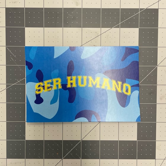 Image of Ser Humano Camo Postcard 