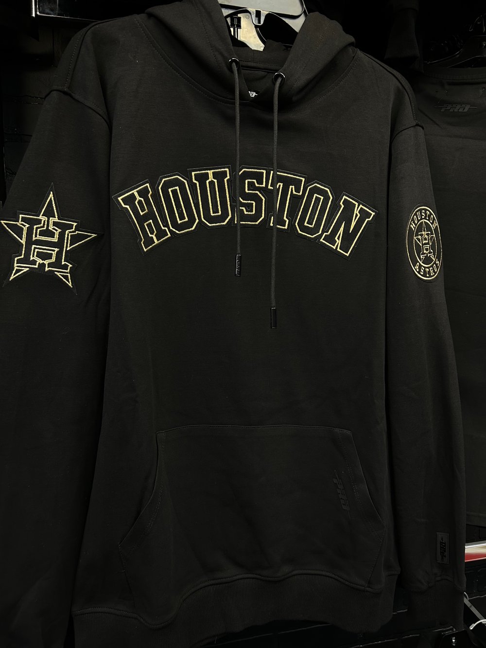 Pro Standard Black Gold Hoodie