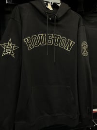 Image 1 of Pro Standard Black Gold Hoodie