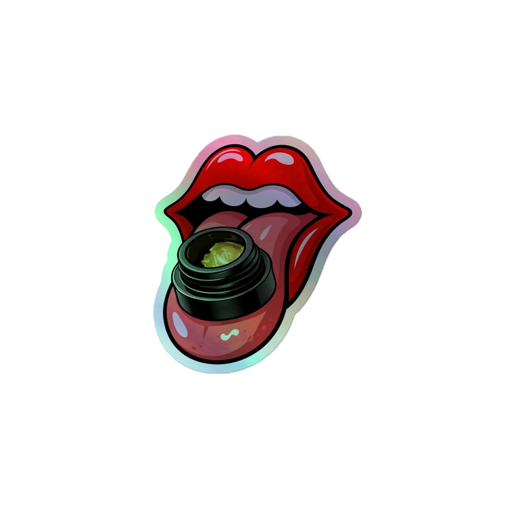 Image of Rolling Hash Holographic Sticker