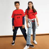 Image 1 of Unisex Youth classic tee (Jesus never changes)