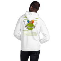 Image 1 of theRainbowAngel Revelation 1-2 Back Unisex Hoodie Not Zip-up!