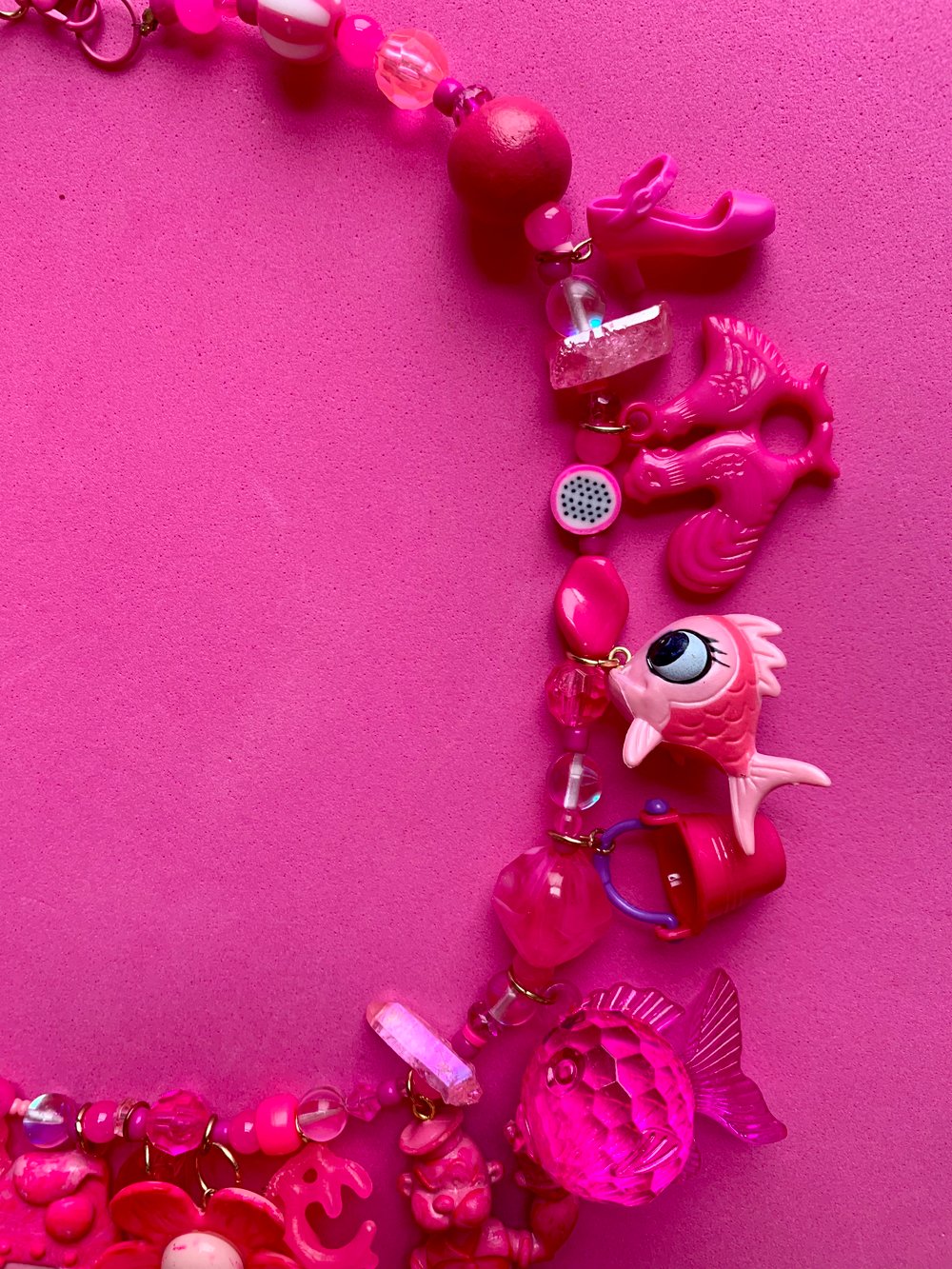 Pink is My Favorite Color Necklace