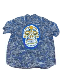 Image of 2XL MKE Skull Island Button Up