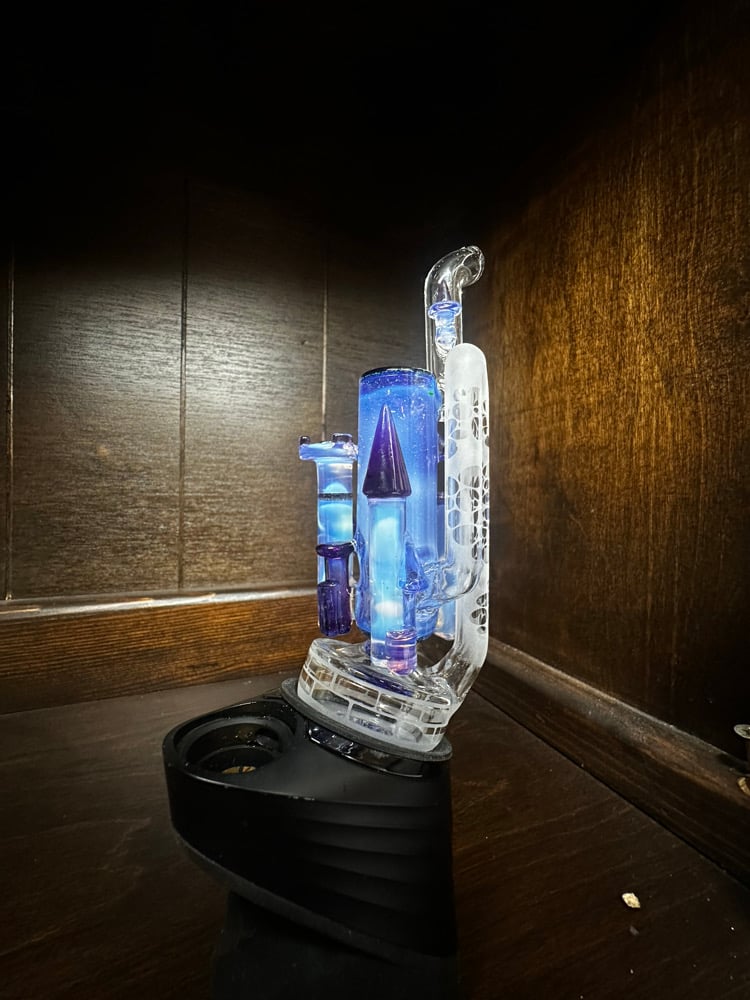 Image of 50% off Sonic crushed opal/Gold amethyst Puffco Wet top 