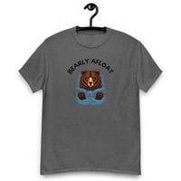 Image 4 of Unisex classic tee, Bearly Afloat T-Shirt | Funny Bear Pun Outdoor Graphic Tee