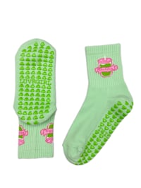 Image 4 of Matcha Green Pilates Socks 