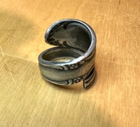 Image 5 of Stainless steel ring, size P/Q
