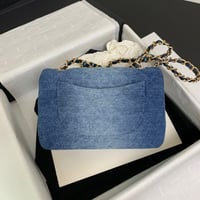 Image 12 of CC Denim Classic Flap