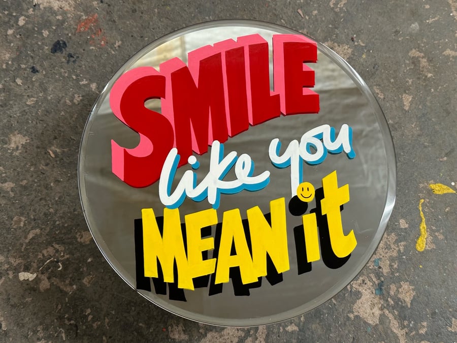 Image of Smile Like You Mean It Mirror