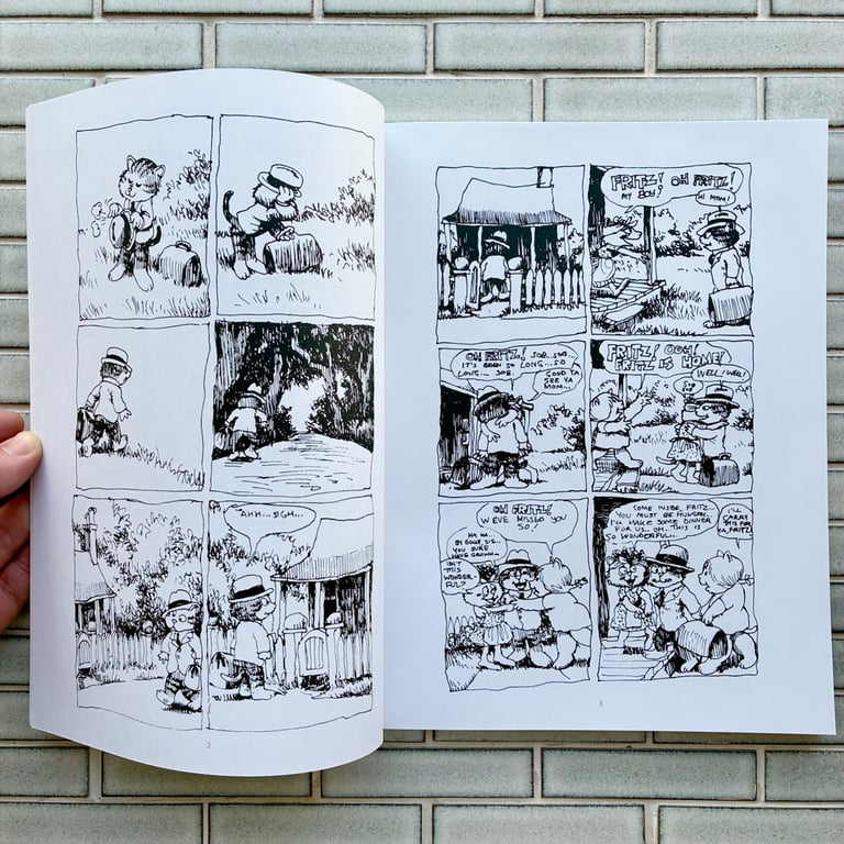 The Life and Death of Fritz the Cat by R. Crumb Image 2