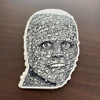 Image 3 of Megahead stickers 3-pack