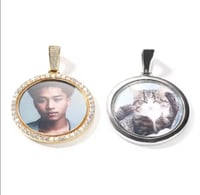 Image 4 of Double sided-Large Photo pendant