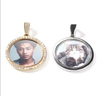 Image 4 of Double sided-Large Photo pendant 