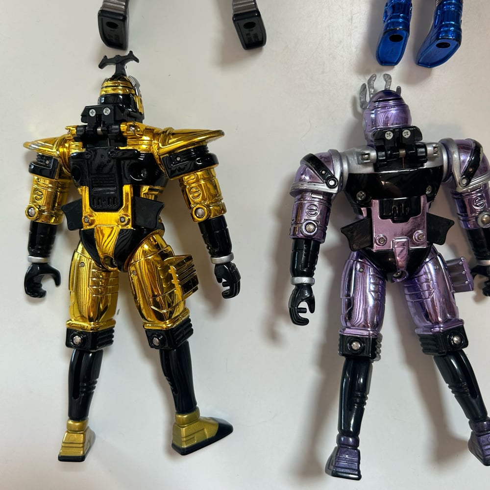 Image of LOT 4 FIGURINES BEETLEBORGS BANDAI