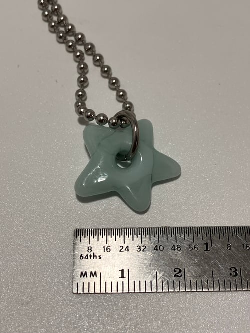 Image of micro lightest blue star