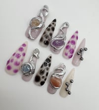 Image 2 of crystal stone set