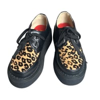 Image 1 of Bodyline leopard print creepers