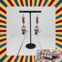 Circus Kitty Earrings
