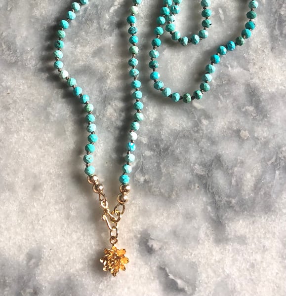 Image of Collier Wave Turquoise 