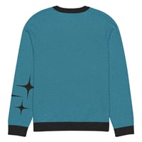 Image 2 of Mod Kitty Knitted crew neck sweater