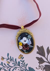 Ethereal Pendant Peonies  