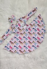 Image 3 of Princess dress short o long sleeve 