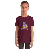 Image 4 of Caturday Alebrije Youth Short Sleeve T-Shirt