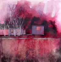 Image 1 of "Path of Dreams" original ink painting - READY TO SHIP