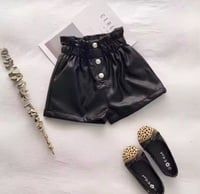 Image 1 of PU Leather Shorts