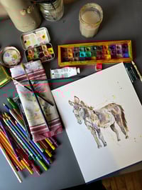 Image 1 of "Donkey" Original