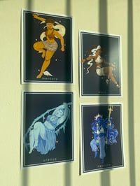 Image 2 of Regular Space Girl Prints