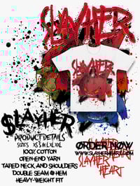 Image 1 of Red Slayher World Tee (White) 