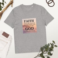 Image 20 of organic cotton t-shirt (Faith)