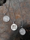 "HOLD FAST" Buffalo Nickel Necklace 