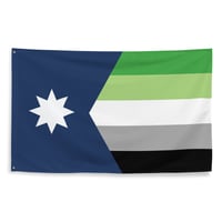 Minnesota Aromantic Pride Flag