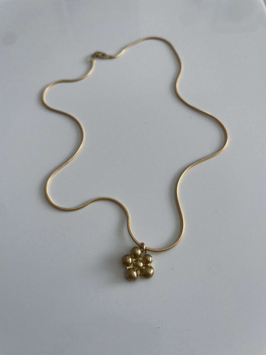 Image of Flower Charm Necklace