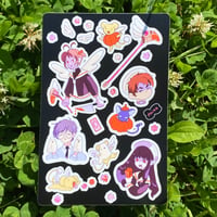 Scary Sakura Sticker Sheet