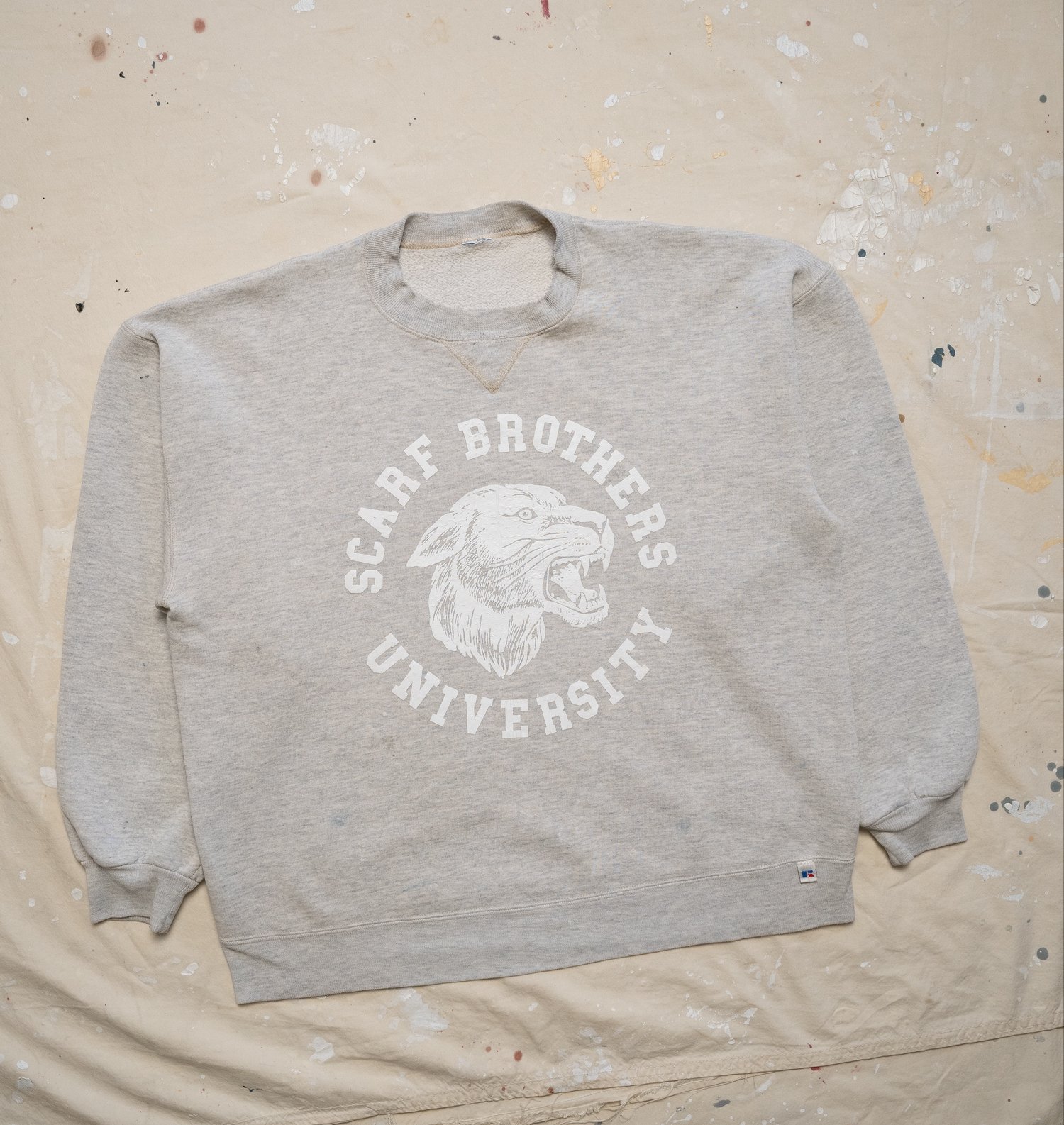 Image of University Single V (XL)- Pearl Grey 