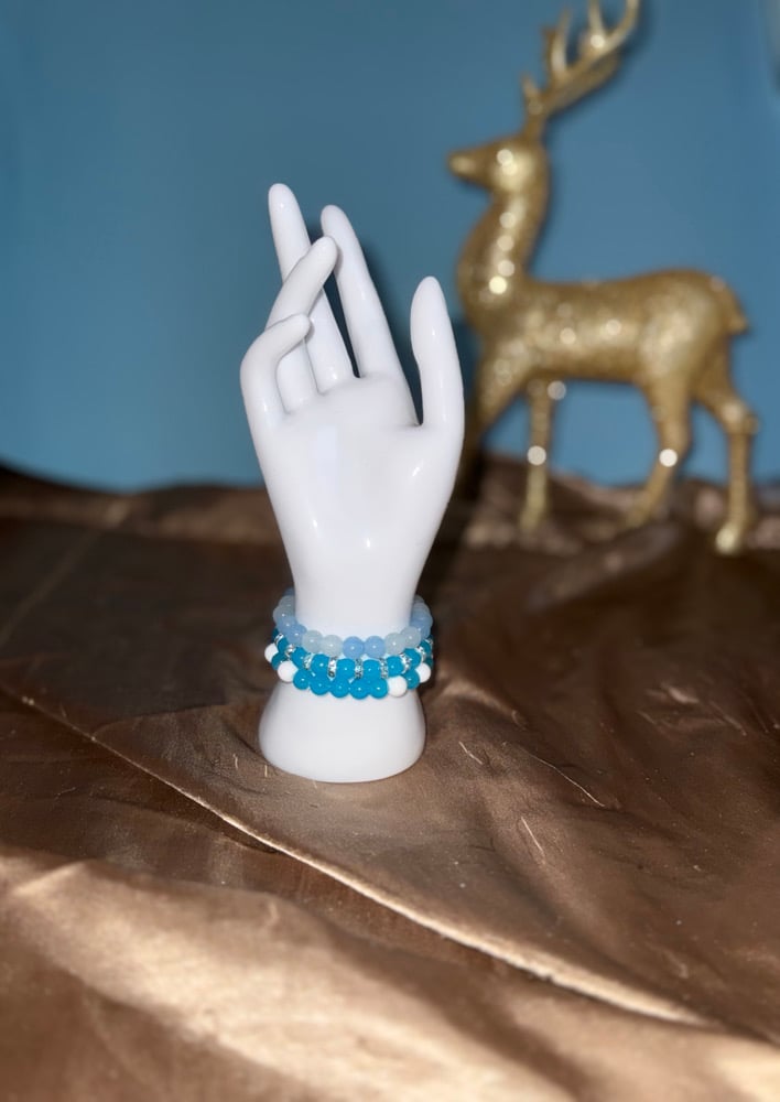 Image of Winter/Christmas Special - Beaded Bracelets 