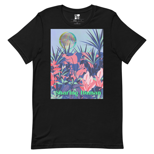 SHARING HUMAN™ "JUNGLE MOON" T-SHIRT