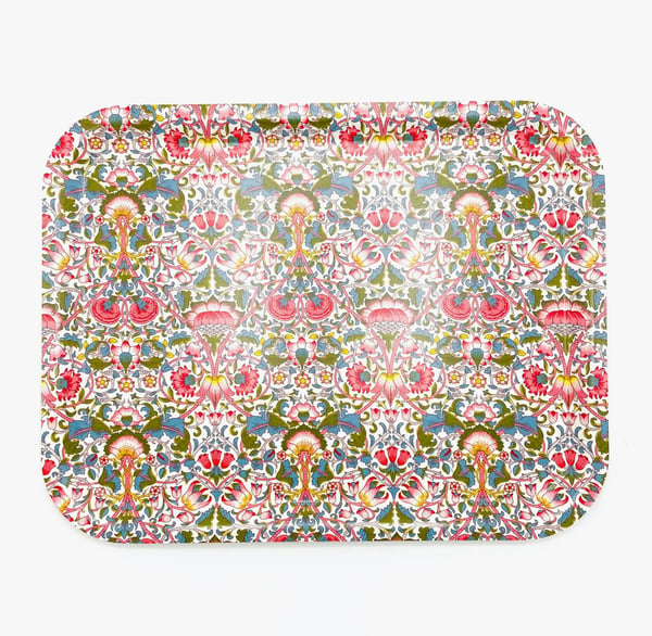 Image of Liberty Fabric Tray - Lodden Pink