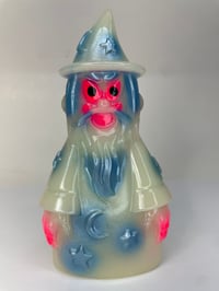 Image 1 of GLOW IN THE DARK WIZARD  (NEON PINK/METALLIC BLUE)