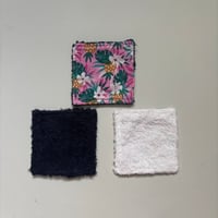 Image 3 of Pineapple Crush Reusable Makeup Remover Pads (Pack of 4) – Eco Friendly Washable Face Wipes