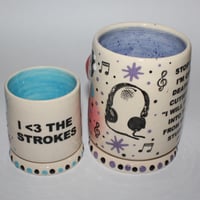 Image 5 of the strokes mini cup
